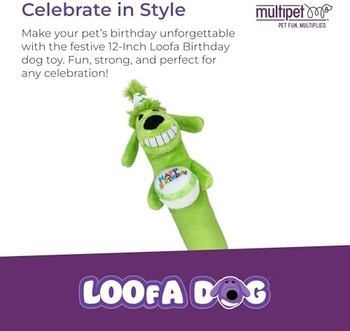 Multipet Loofa Dog Plush Toy - Image 2