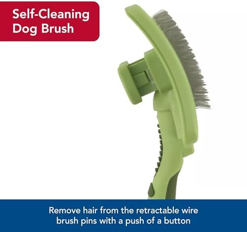 Coastal Pet Safari Dog Self-Cleaning Slicker Brush - Image 3