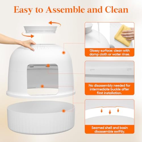 Lifewit Hidden Plant Cat Litter Box - Image 5