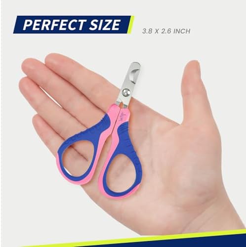 WePet Pet Nail Clippers U07.1, Professional Claw Trimmer, Bended Scissor Special - Image 3