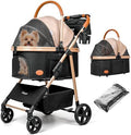 Dog Cat Stroller for Small/Medium Pets, 50 lbs, 3-in-1 Pet Stroller by Unknown