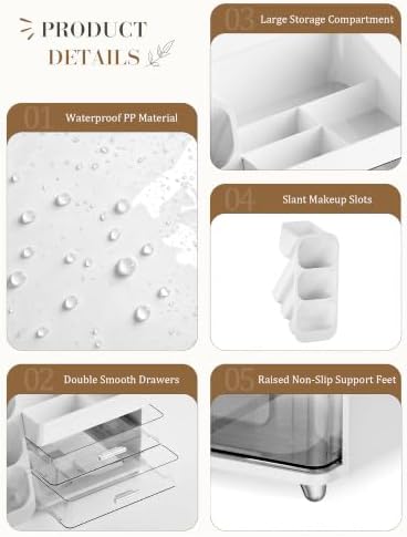 Makeup Organizer for Vanity - Image 2