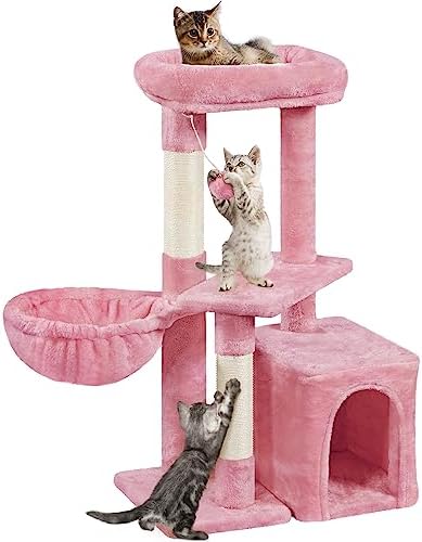Topeakmart 34''H Cat Tower, Cute Cat Tree by Topeakmart