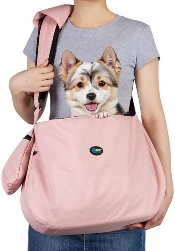 Ownpets XL Dog Sling 15-25lbs, Hands-Free Carrier by Ownpets