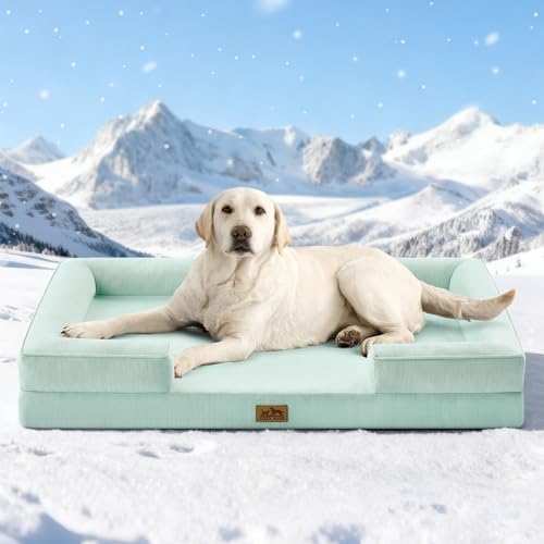 COZY KISS Orthopedic Dog Cooling Bed Washable by COZYKISS