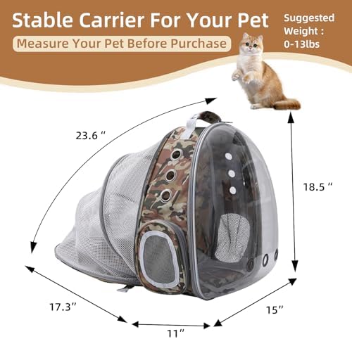 Expandable Cat Carrier Backpack - Image 2