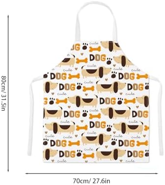2 Pack Dog Grooming Waterproof Apron - Image 2