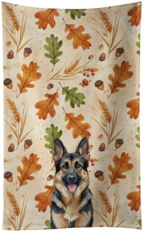 Caroline's Treasures German Shepherd Dogs Kitchen Towel 15x25 in by CarolinesTreasures