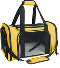 Soft Sided Carrier for Small Medium Cats Dogs, TSA Airline Approved Collapsible by NextFri