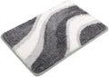 KAMA BRIDAL Microfiber Bath Mat Non-Slip Bathroom Floor Rugs Fast Water by KAMABRIDAL