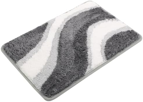 KAMA BRIDAL Microfiber Bath Mat Non-Slip Bathroom Floor Rugs Fast Water by KAMABRIDAL