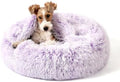 NOYAL Calming Donut Dog Bed, Hooded Cave by Noyal