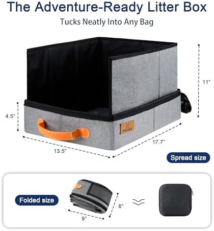 MORAIS Portable Travel Litter Box - Image 2