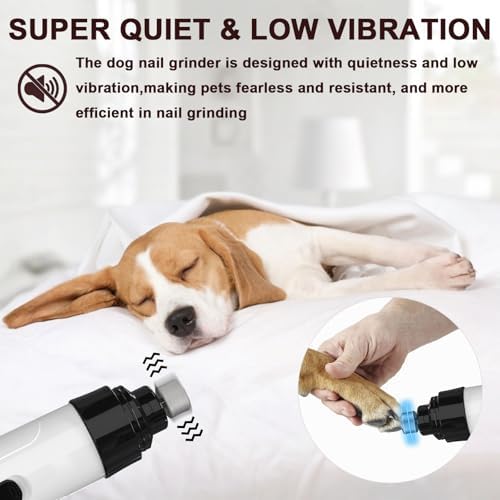 Upgraded Quiet Electric Dog Nail Grinder - Image 6