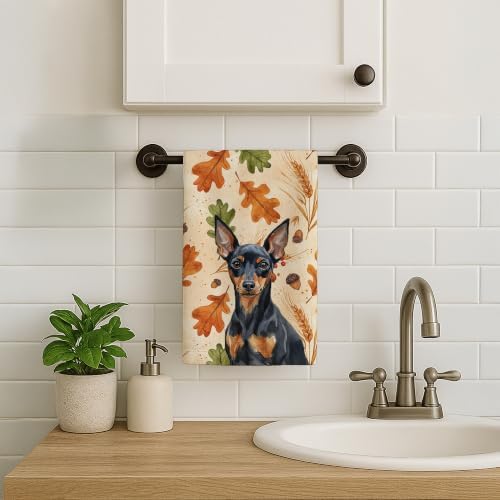 Caroline's Treasures Miniature Pinscher Dogs Kitchen Towel 15x25 in - Image 2