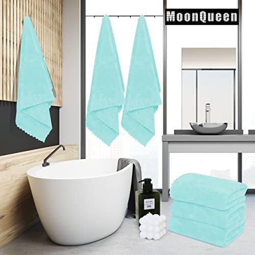 MOONQUEEN 6 Pack Premium Bath Towel Set - Image 2