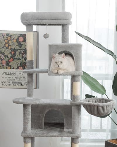 Multi-Level Cat Tree, 69 Inches Tall Cat Tower - Image 4