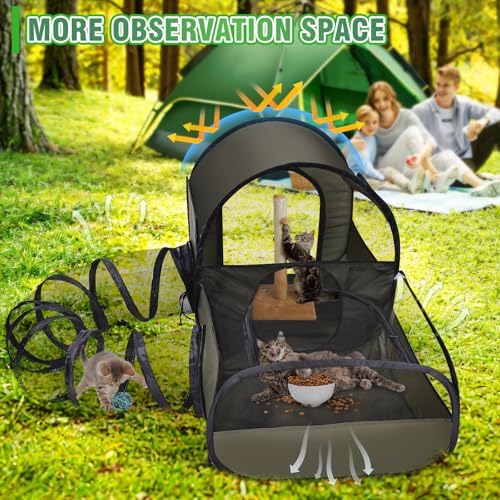Tailtastic Indoor/Outdoor Cat Playpen - Image 6