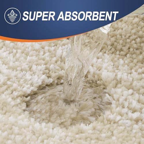 OLANLY Bathroom Runner Rug 44x24, Extra Soft Absorbent Microfiber Bath Rugs - Image 3