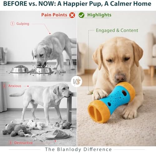 Treat Dispensing Dog Puzzle Toy, Interactive Dog Toys - Image 5