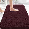 OLANLY Bathroom Rugs 35x24, Extra Soft Absorbent Chenille Bath Rugs by OLANLY