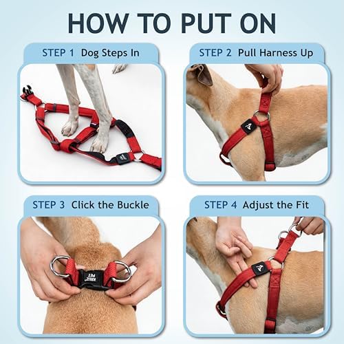 Kruz No Pull Dog Harness Heavy-Duty Pet Harness - Image 4