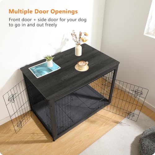 DWANTON 38.5" XL Dog Crate Furniture - Image 6