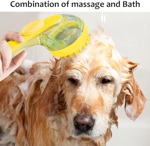 ELEGX Pet Grooming Bath Massage Brush - Image 2