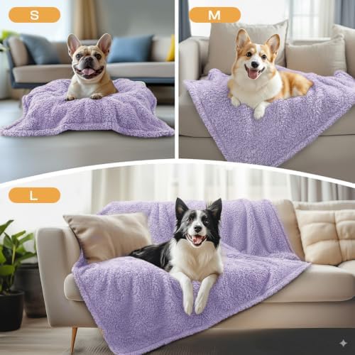 Luciphia 3 Pack Soft Sherpa Fleece Blankets - Image 3