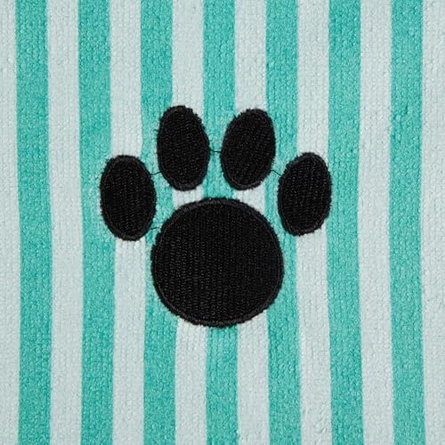 Bone Dry Pet Grooming Towel Collection Absorbent Microfiber X-Large, Striped - Image 4