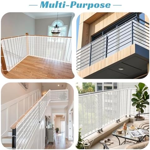 Banister Guard 15 x 3 ft Heavy Duty Stair Railing Cover - Image 6