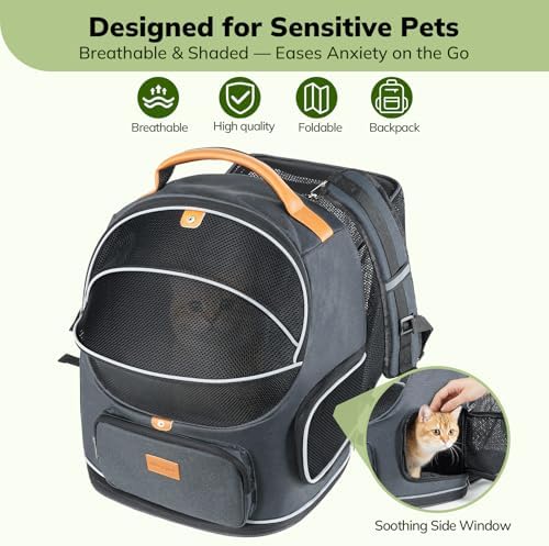 Morpilot Expandable Cat Carrier Backpack - Image 5