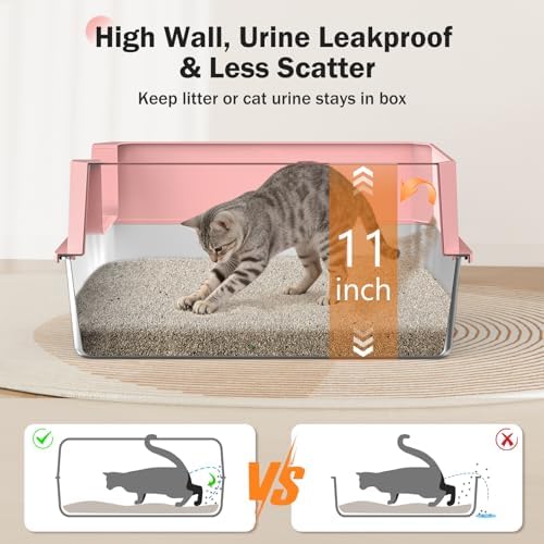 Stainless Steel Litter Box, Extra Large Litter Boxes - Image 2