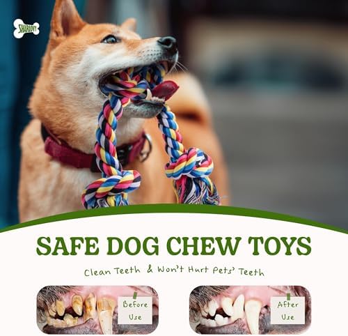 Dog Rope Toy for Large Dogs Heavy Duty Dog Chew Toys for Aggressive Chewers - Image 6