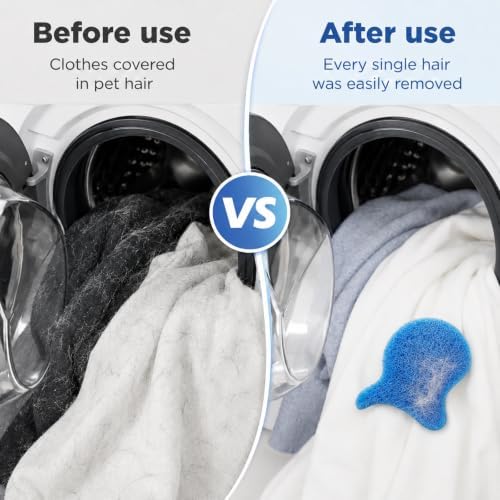 Pet Hair Remover for Laundry, Reusable 6 Pack Dog & Cat Hair Remover - Image 2