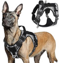 rabbitgoo Tactical Dog Harness for Large, No Pull Military Service Vest by rabbitgoo