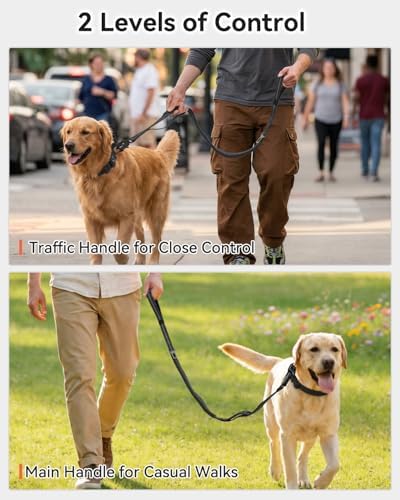 Joytale Tactical Bungee Dog Leash, Shock Absorbing No Pull - Image 3
