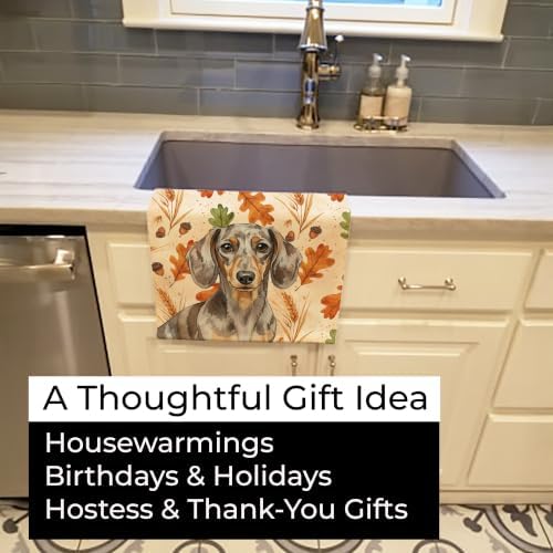 Caroline's Treasures Dachshund Dogs Kitchen Towel 15x25 in - Image 5