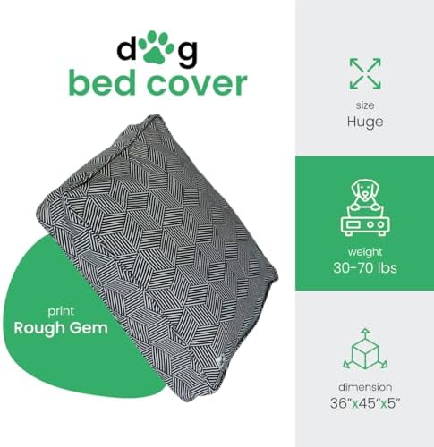 Molly Mutt Rough Gem Duvet, Huge 36"x45"x5" - Image 2