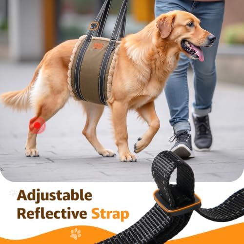 Adjustable Dog Sling for Large Dogs Hind Leg Support Weak Legs Mobility Aid - Image 6