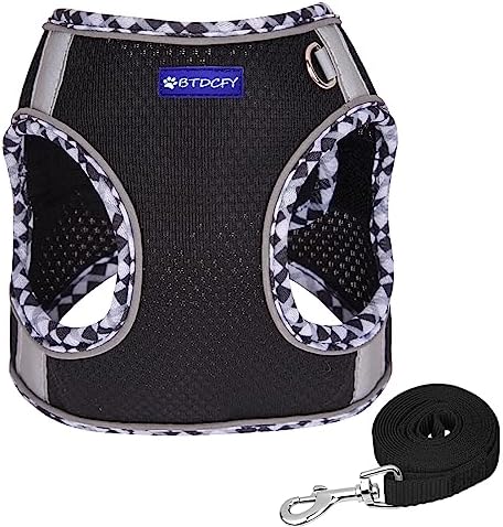 Step in Mesh Dog Harness and Leash Set Breathable Air Mesh Harness - Image 3
