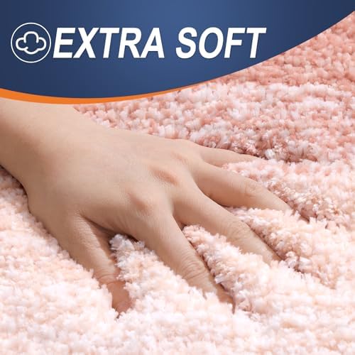 OLANLY Bathroom Runner Rug 70x20, Extra Soft Absorbent Microfiber Bath Rugs - Image 3