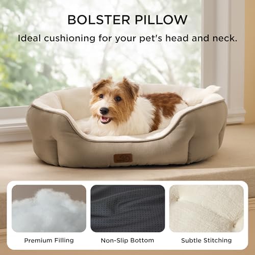 Bedsure Medium Dog Bed Washable, Large Cat Beds - Image 2