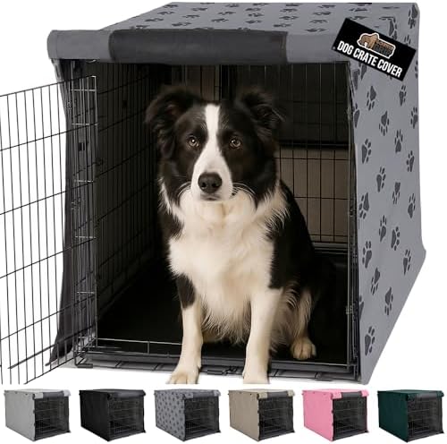 GORILLA GRIP Dog Crate Covers, Wire Kennel Topper, 36 in by GorillaGrip