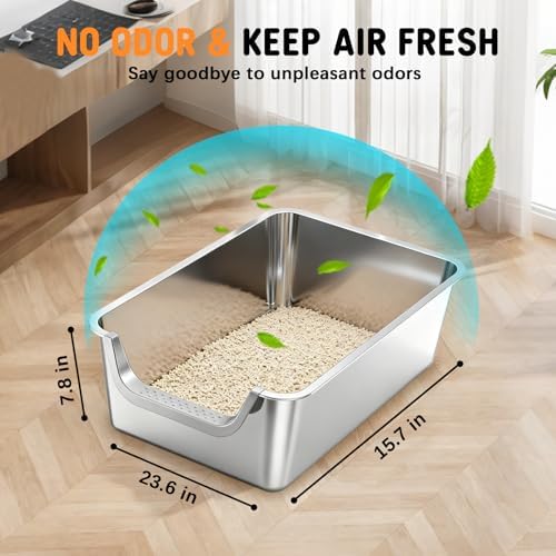 Stainless Steel Litter Box - Image 3