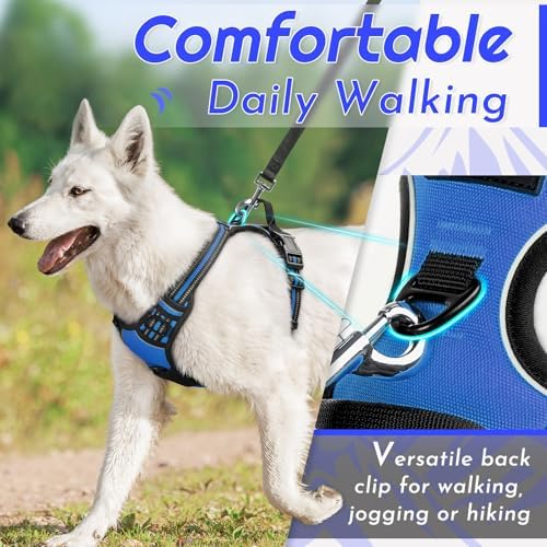 Eagloo Dog Harness for Large Dogs, No Pull Pet Vest - Image 3