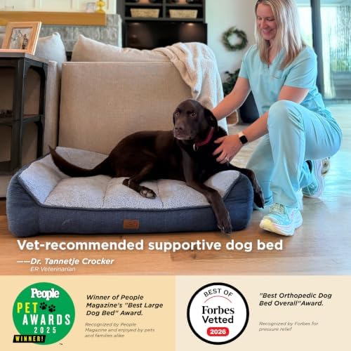 Bedsure SupportMax® Extra Thick Orthopedic XL Dog Beds Large Sized Dog - Image 2