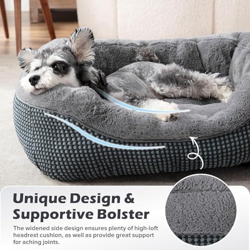 INVENHO XL Dog Beds Large Sized Dog, Washable Orthopedic Warming Soft Sleeping - Image 4