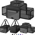 Top and 2 Sides Expandable Cat Carrier 18x11x11 TSA Airline Approved by SHARLOVY