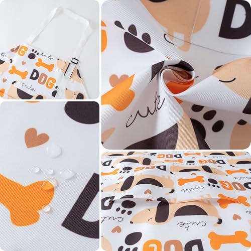 2 Pack Dog Grooming Waterproof Apron - Image 7